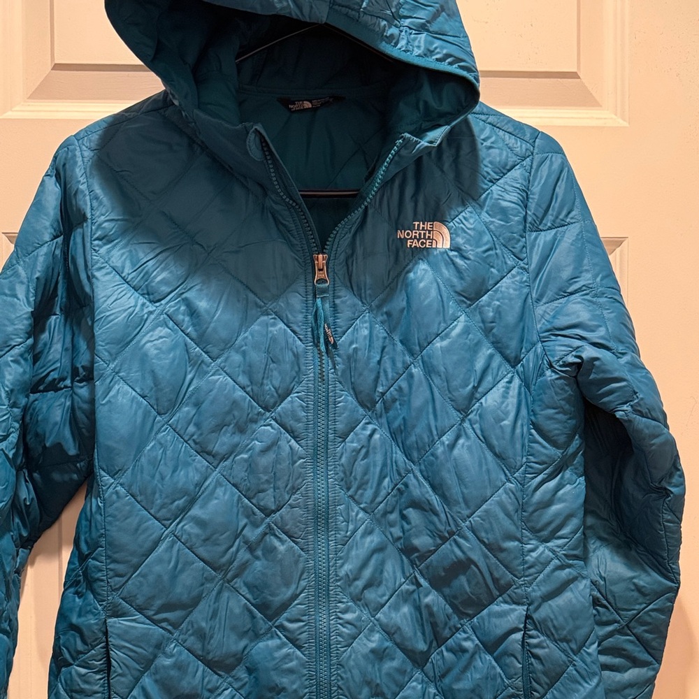 The North Face Kids Teal Puffer Jacket